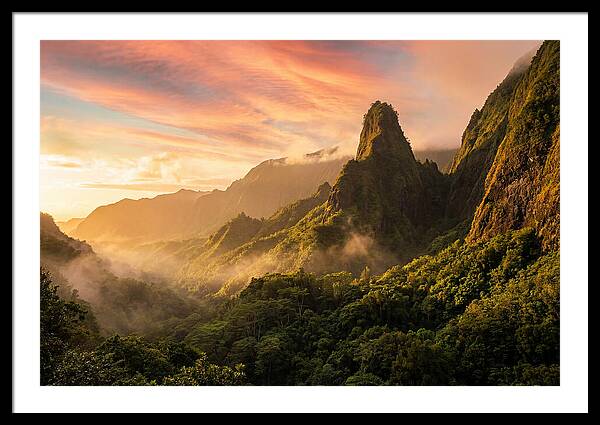 Iao Needle At Sunrise