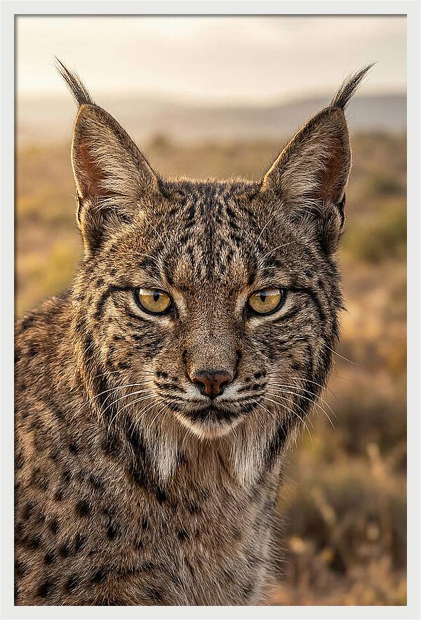 Iberian Lynx Portrait