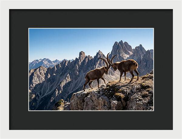 Ibex Butting Heads