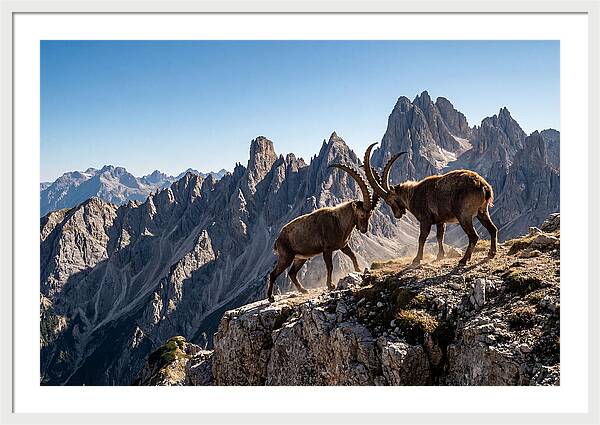 Ibex Butting Heads