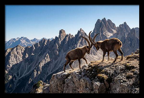 Ibex Butting Heads