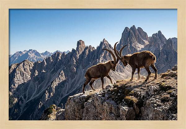 Ibex Butting Heads