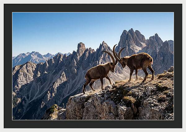 Ibex Butting Heads