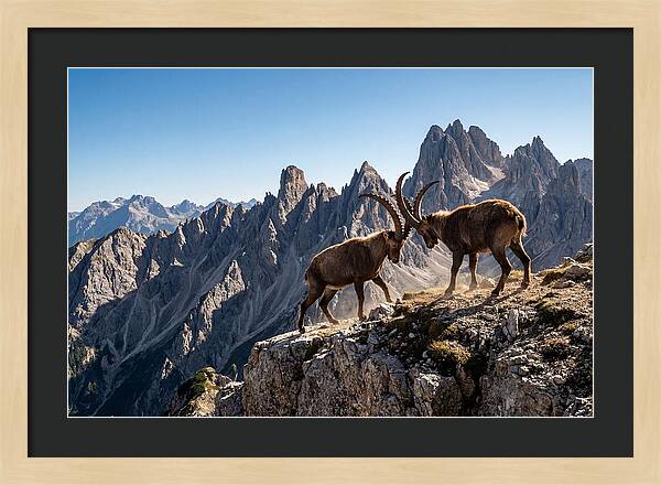 Ibex Butting Heads