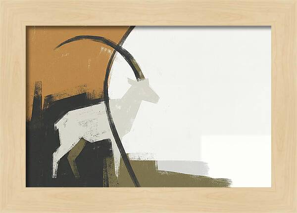 Ibex In Minimalist Style