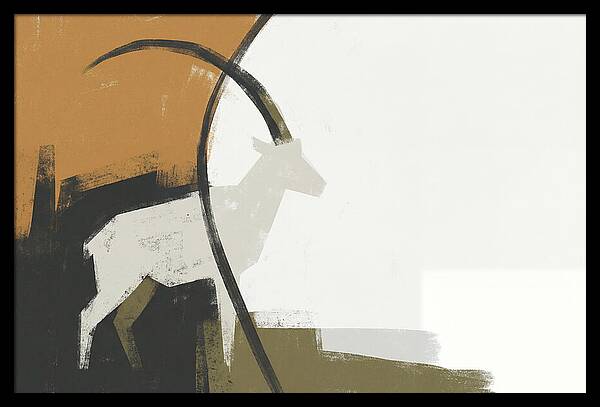 Ibex In Minimalist Style