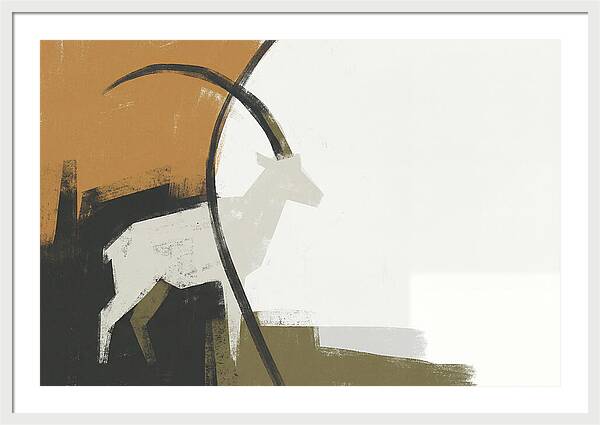 Ibex In Minimalist Style