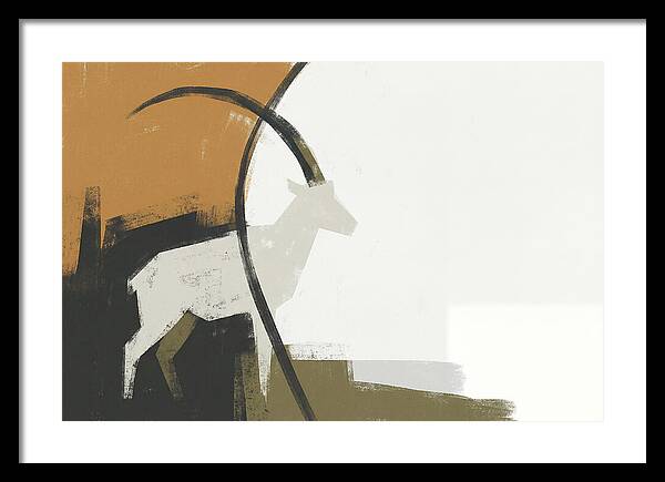 Ibex In Minimalist Style