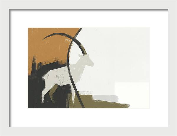 Ibex In Minimalist Style