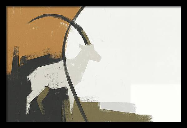 Ibex In Minimalist Style