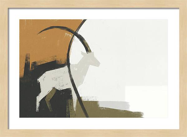 Ibex In Minimalist Style