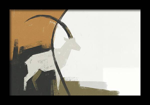 Ibex In Minimalist Style