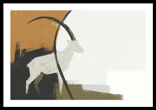 Ibex In Minimalist Style