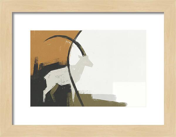 Ibex In Minimalist Style