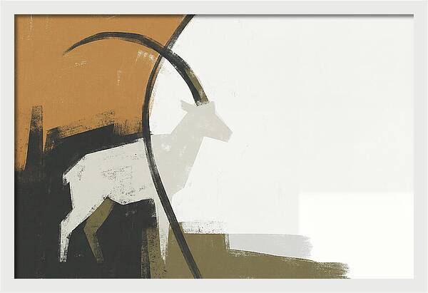 Ibex In Minimalist Style