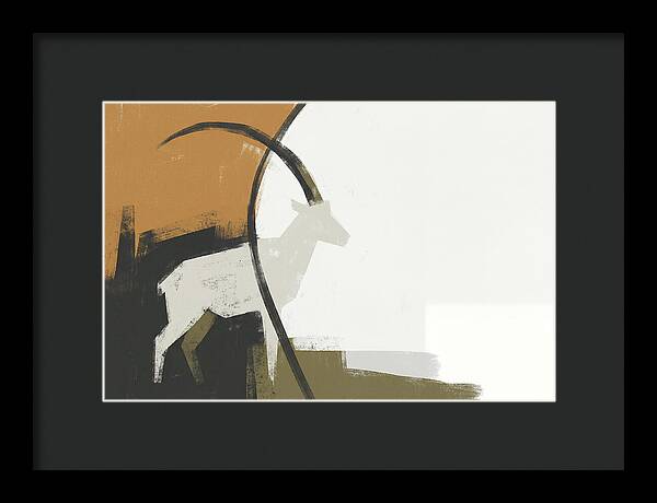 Ibex In Minimalist Style