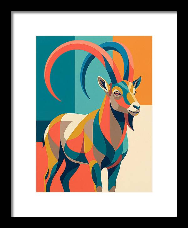 Ibex In Vibrant Colors