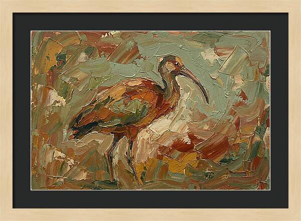 Ibis In Earthy Tones