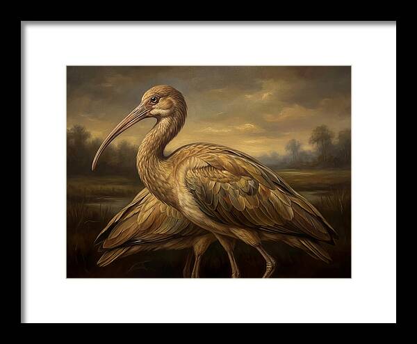 Ibis In Natural Habitat
