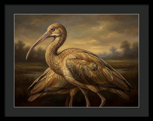 Ibis In Natural Habitat