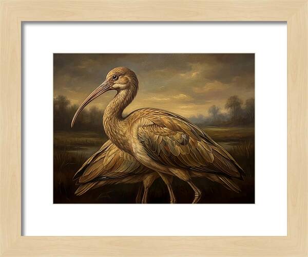 Ibis In Natural Habitat