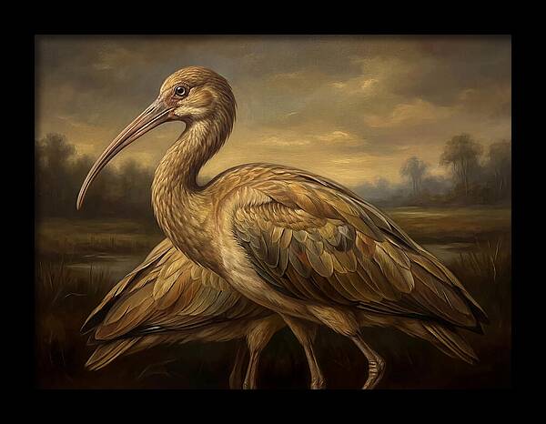 Ibis In Natural Habitat