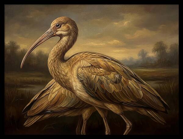 Ibis In Natural Habitat