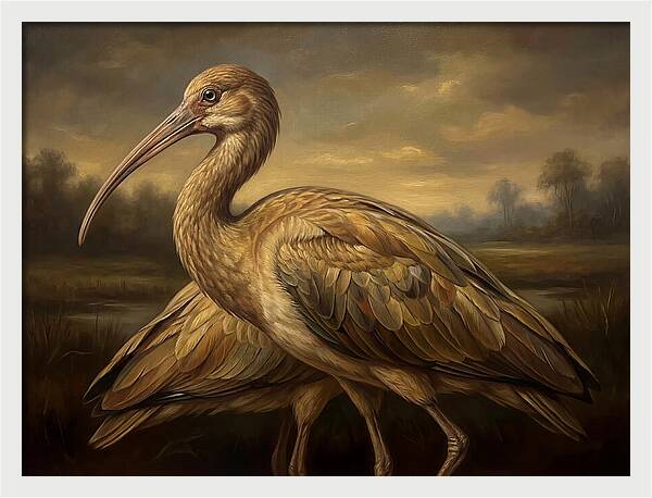 Ibis In Natural Habitat