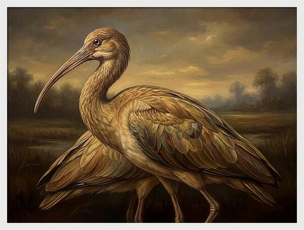 Ibis In Natural Habitat