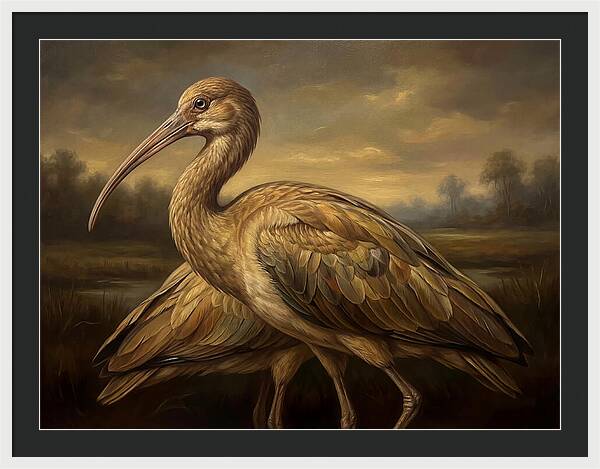 Ibis In Natural Habitat