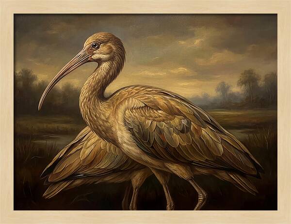 Ibis In Natural Habitat