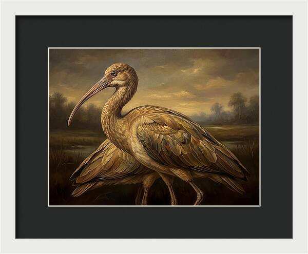 Ibis In Natural Habitat