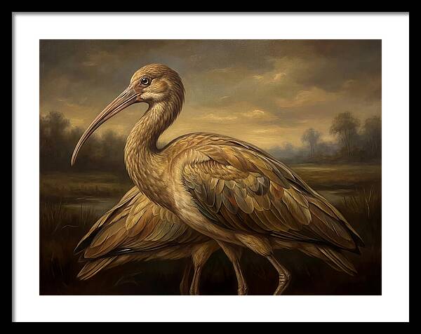 Ibis In Natural Habitat