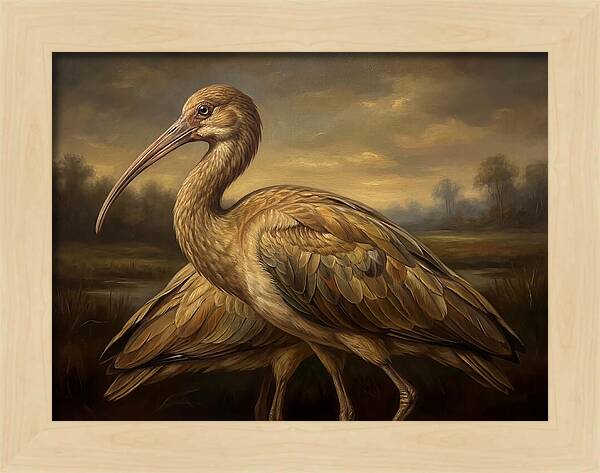 Ibis In Natural Habitat