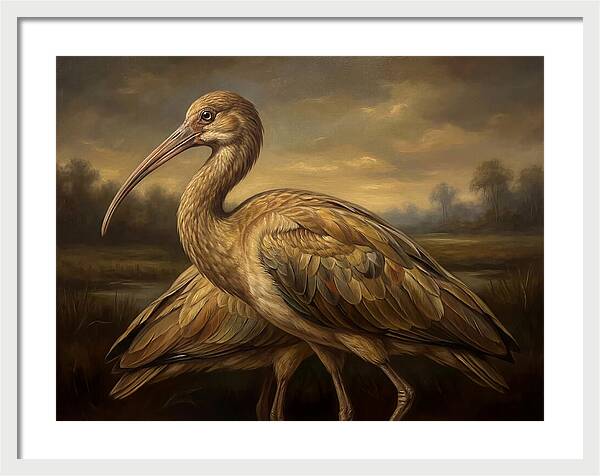 Ibis In Natural Habitat
