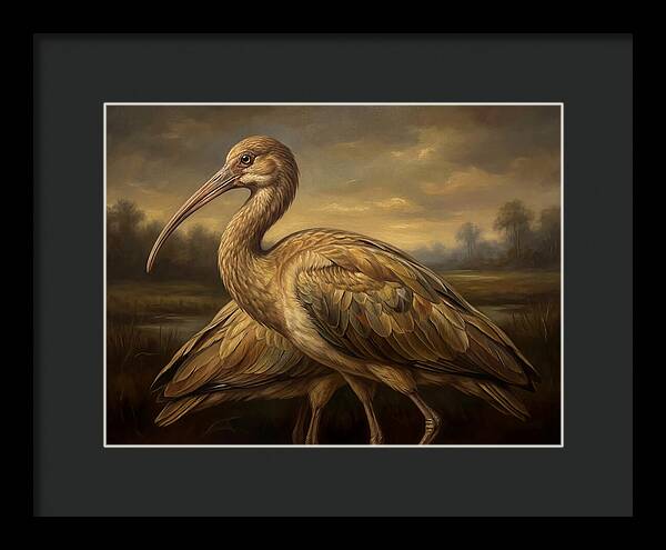 Ibis In Natural Habitat