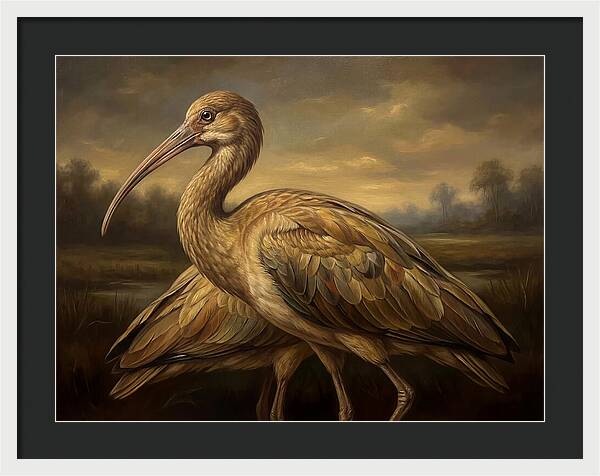 Ibis In Natural Habitat