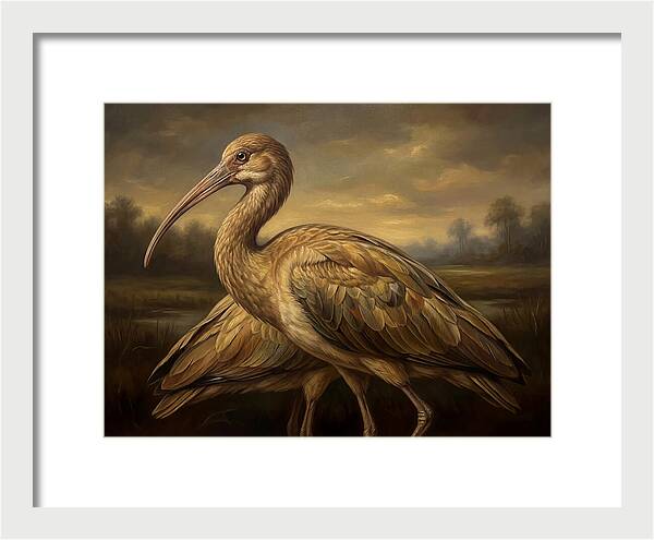 Ibis In Natural Habitat