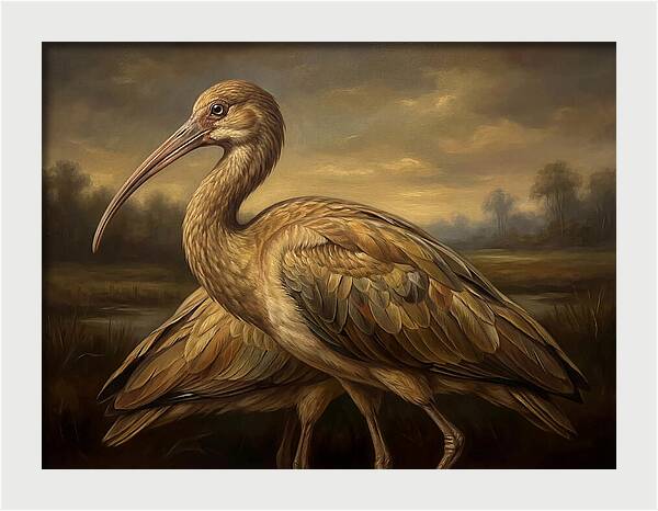 Ibis In Natural Habitat