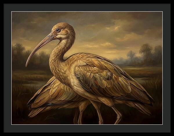 Ibis In Natural Habitat