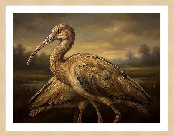 Ibis In Natural Habitat