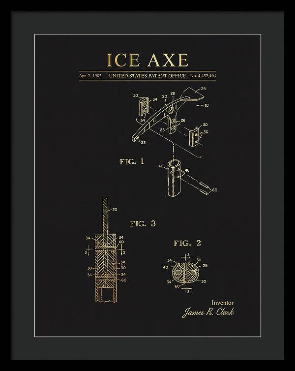 Ice Axe Gold Patent Us4432404a