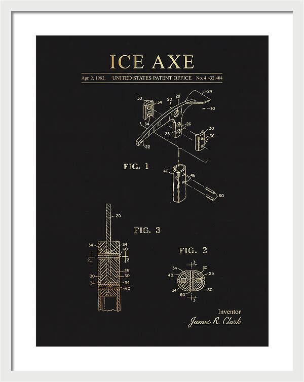 Ice Axe Gold Patent Us4432404a