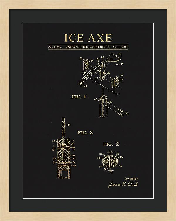 Ice Axe Gold Patent Us4432404a
