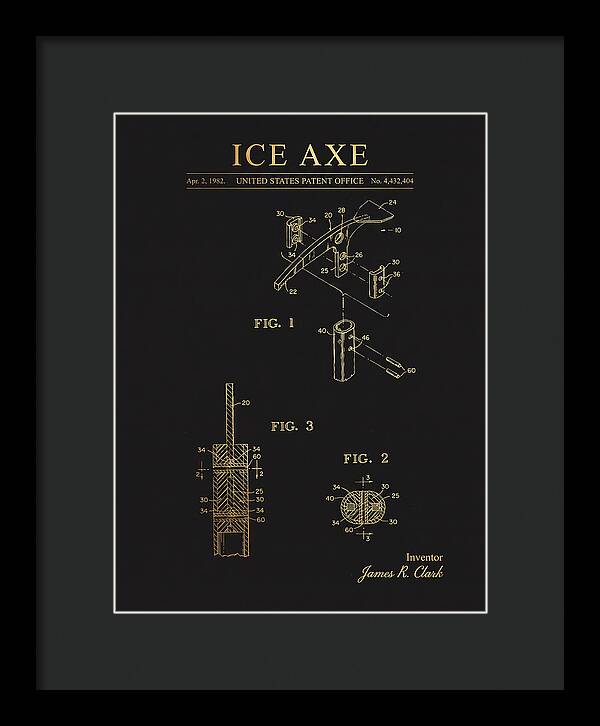 Ice Axe Gold Patent Us4432404a
