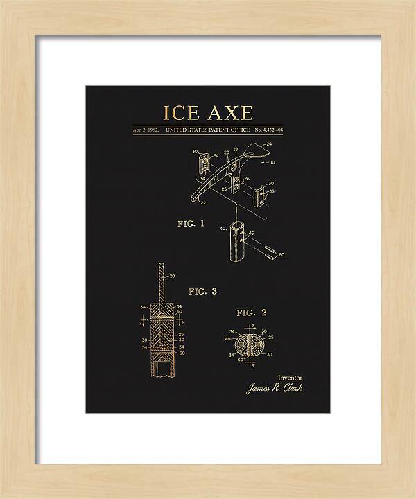 Ice Axe Gold Patent Us4432404a