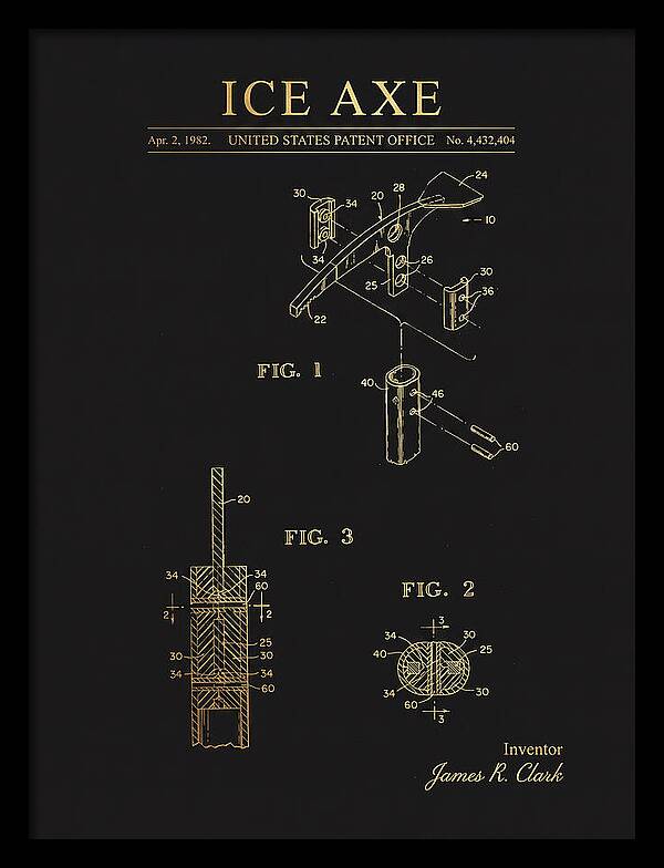 Ice Axe Gold Patent Us4432404a