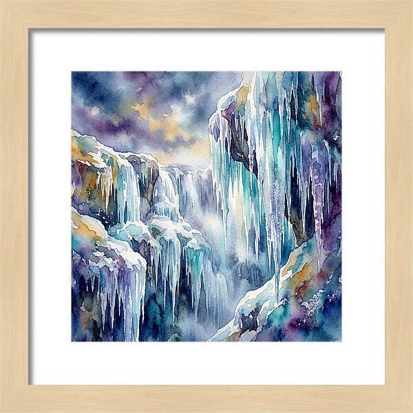 Icicle Cascade Serenity