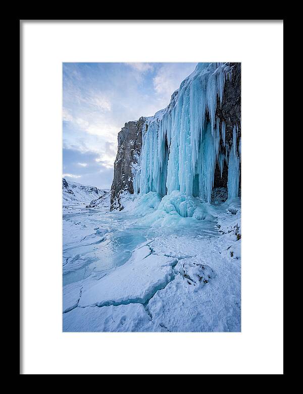 Icy Cascade Tranquility