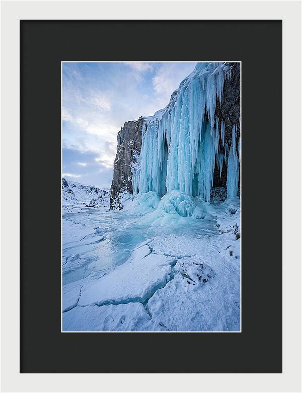 Icy Cascade Tranquility
